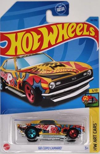 ´68 COPO Camaro - Yellow