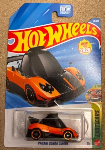 Pagani Zonda Cinque - Orange